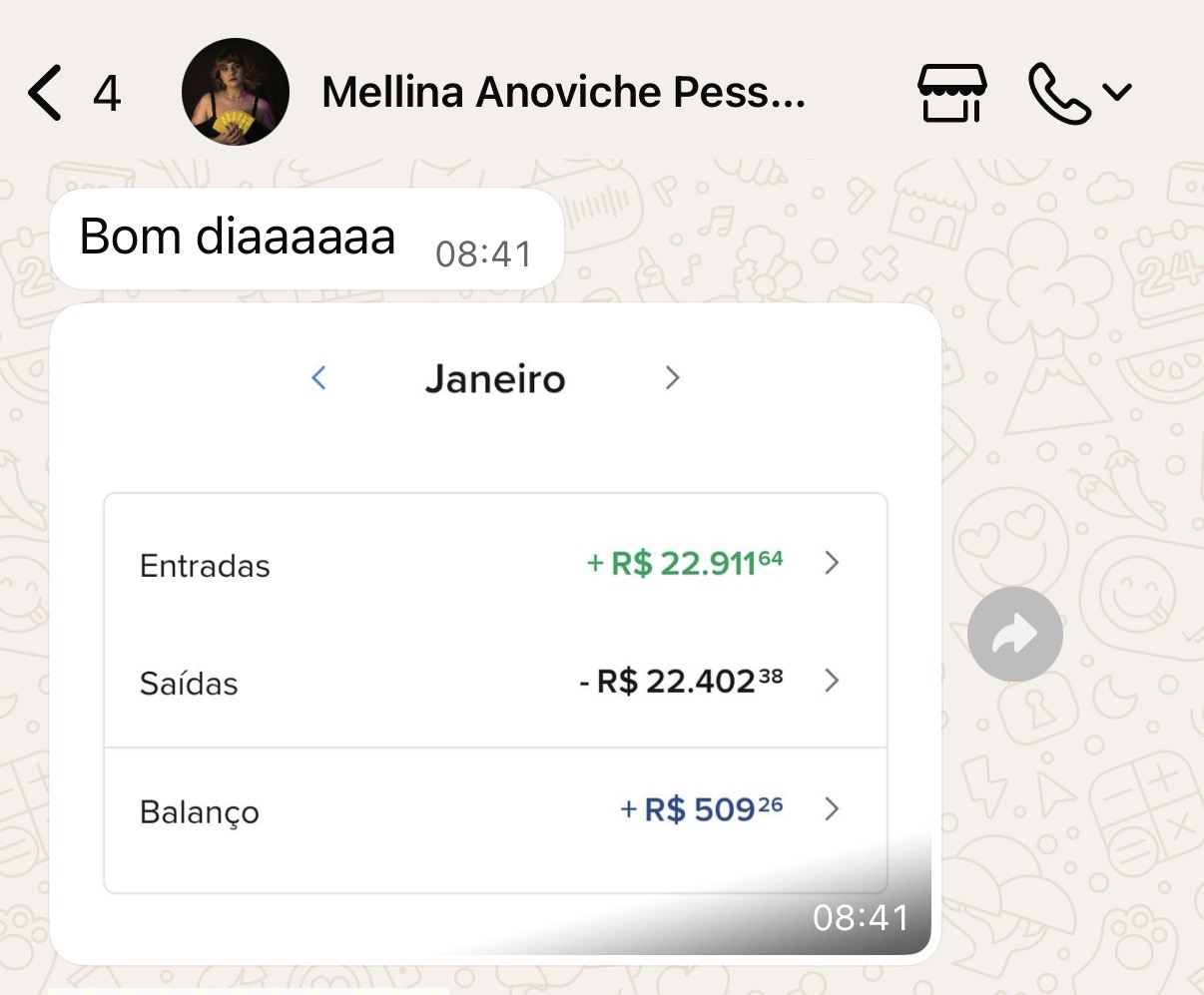 Depoimento Mellina Anoviche